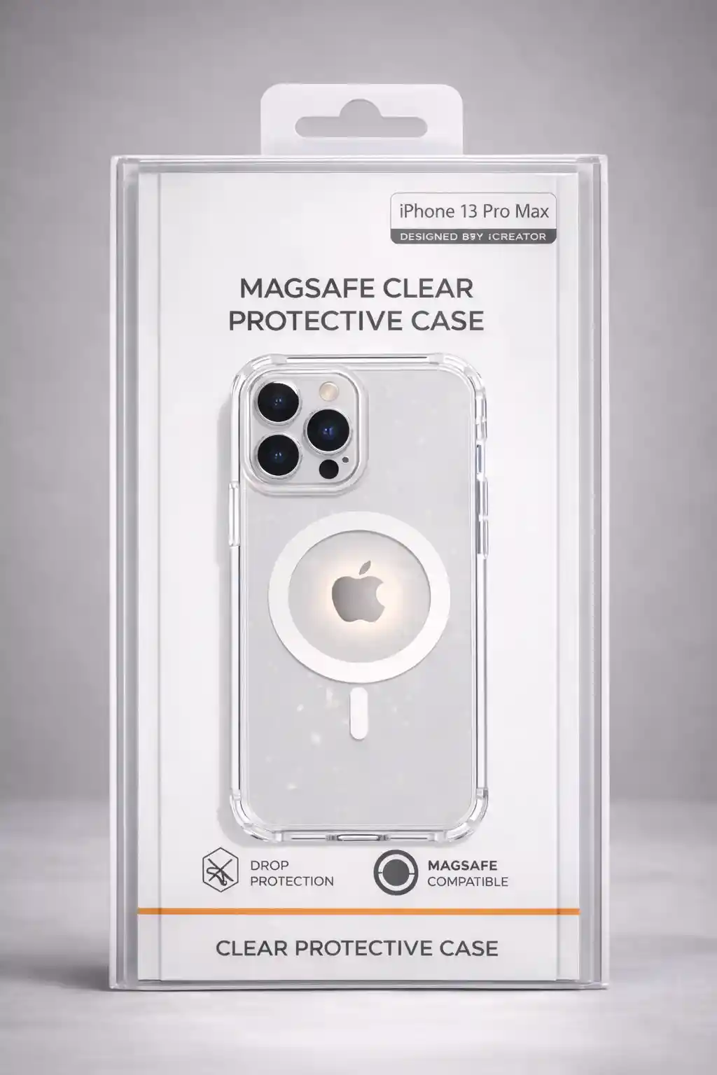  Protective Back Cover With MagSafe For iPhone 13 Pro	Max