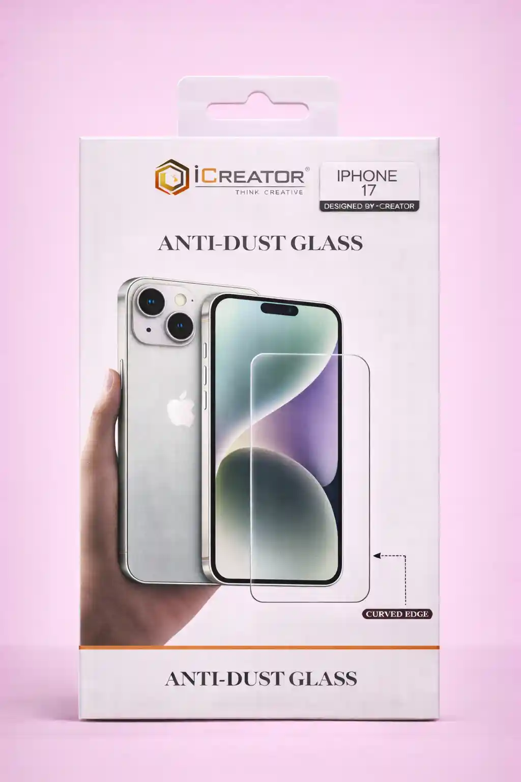 iCreator Anti-Dust Glass For  iPhone 17