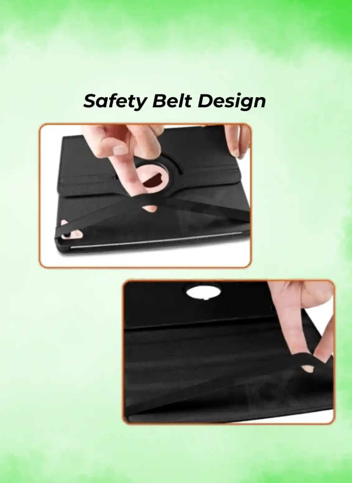 360° Rotating Leather Case for Apple iPad (All Models)
