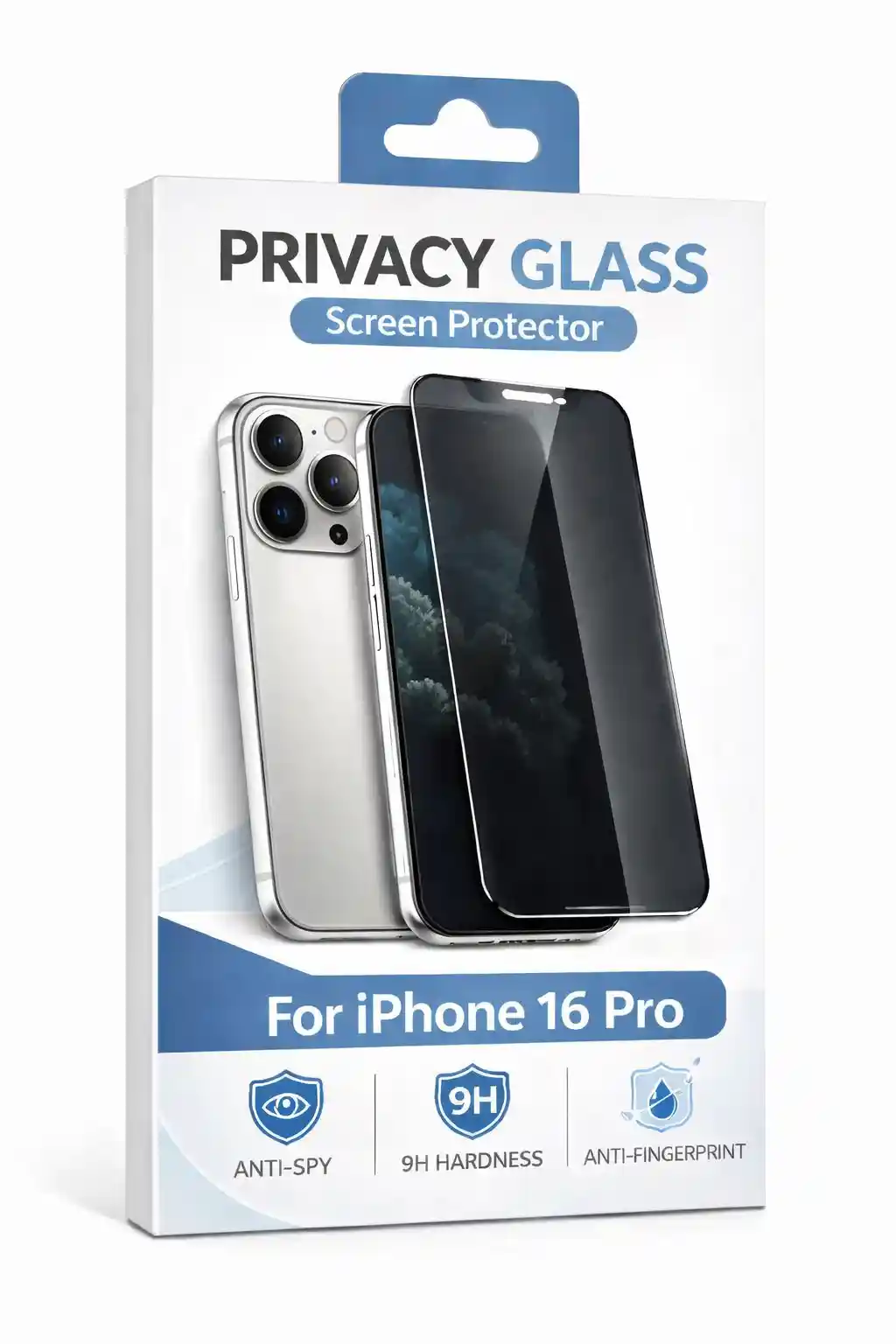 Privacy Glass for iPhone 16 Pro