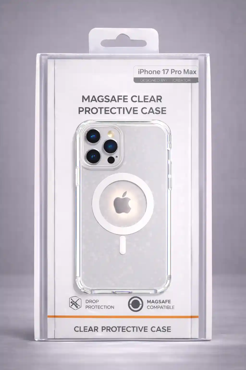 Protective Back Cover  With MagSafe For  iPhone 17 Pro Max