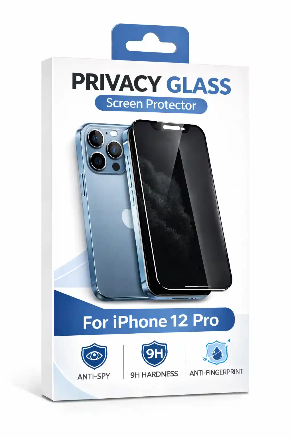 	Privacy Glass For iPhone 12 pro
