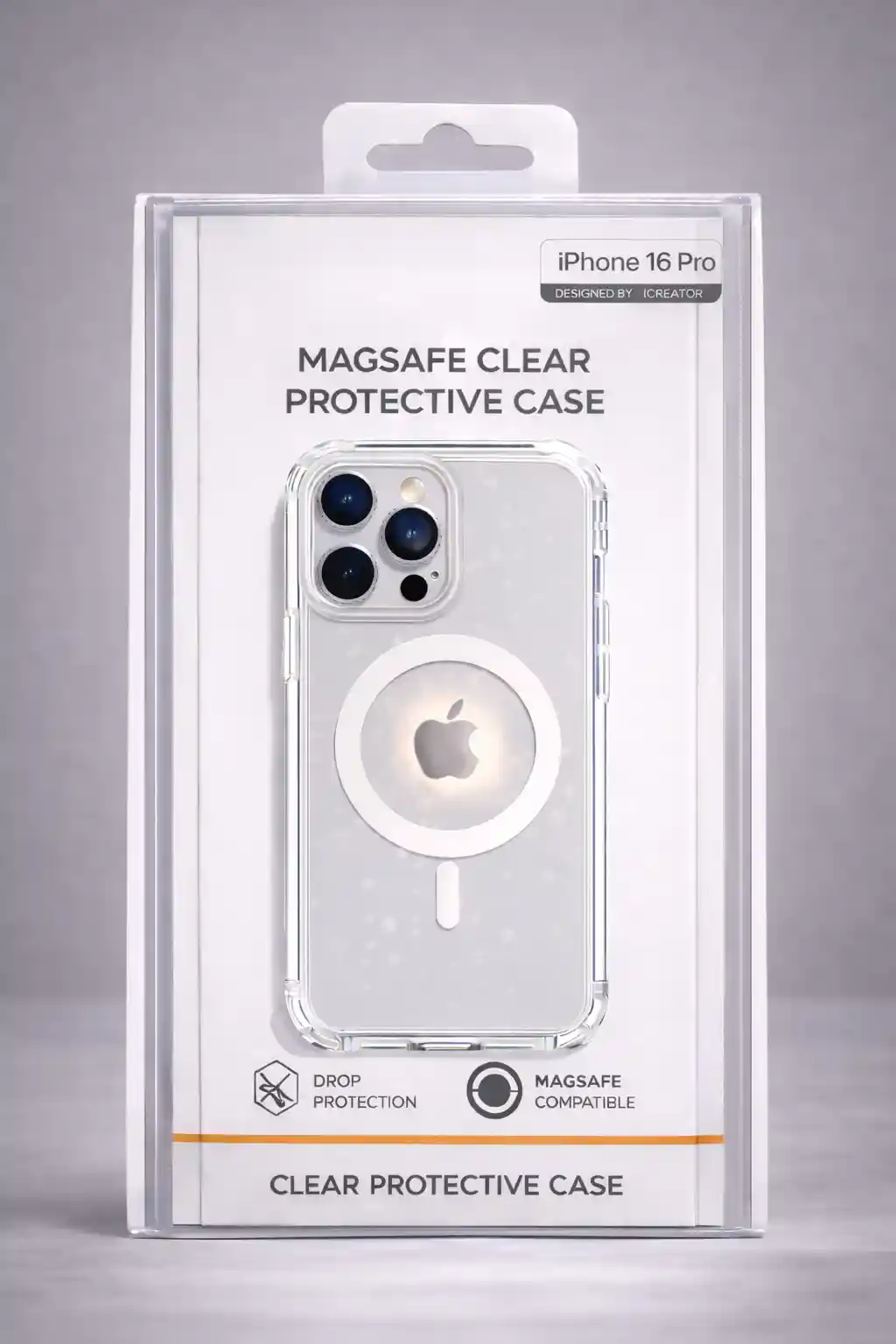  Protective Back Cover With MagSafe For  iPhone 16