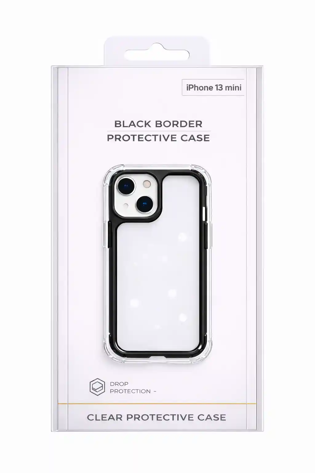 Black Border Protective Case For iPhone 13 Mini